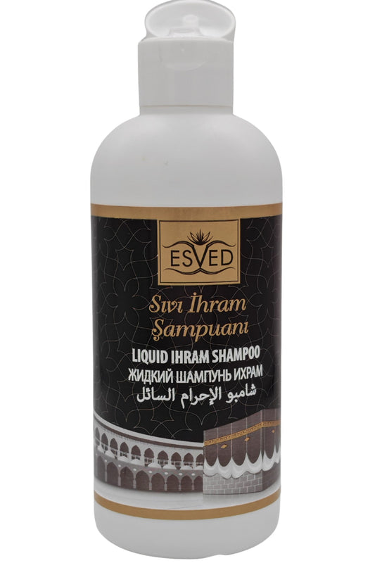 Unparfümiertes Flüssigshampoo, Unparfümiertes Ihram-Shampoo, Unparfümiertes Shampoo, Unparfümiertes Shampoo für Hajj und Umrah, 200 ml.