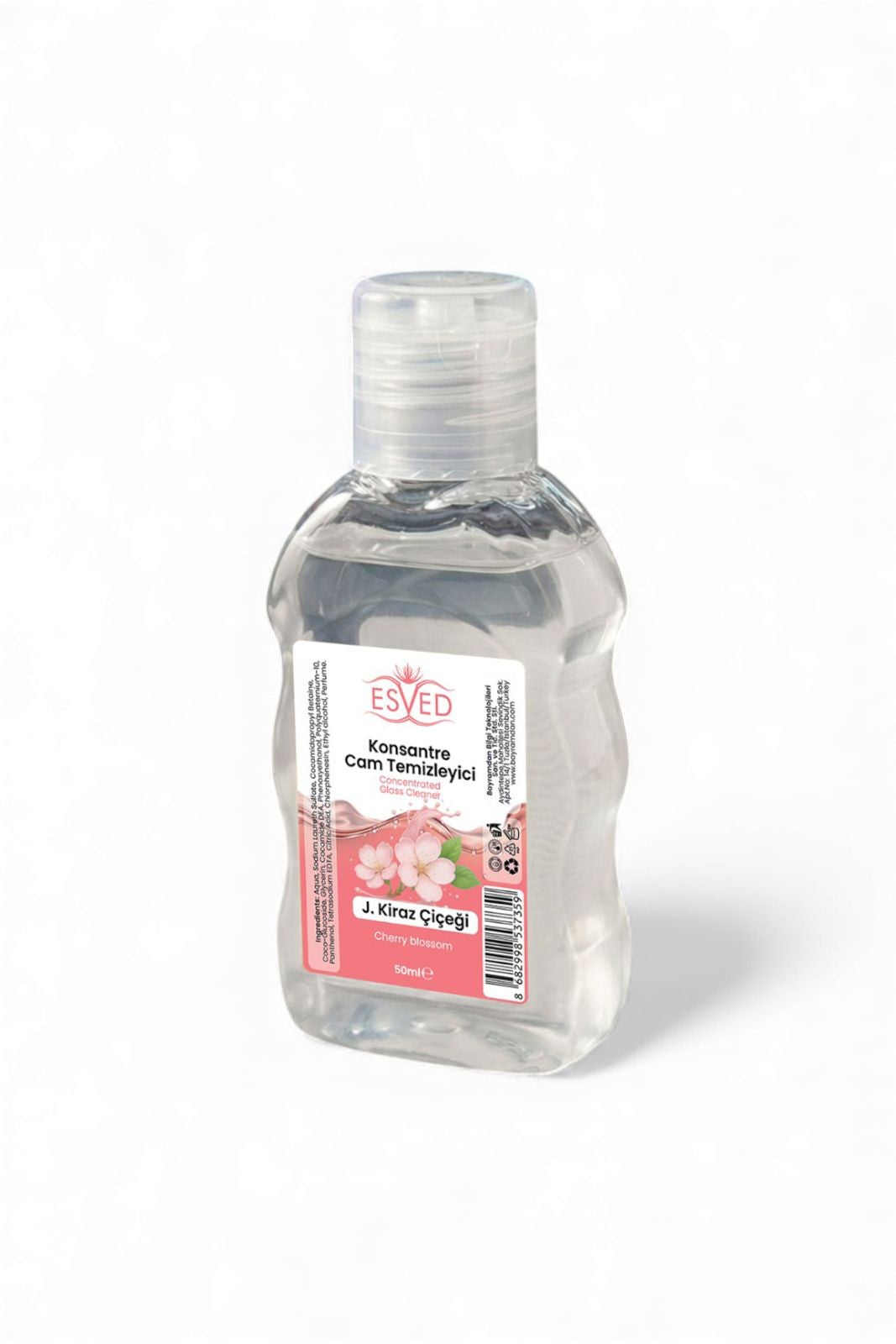 Konsantre Cam Temizleme Sabunu Japon Kiraz Çiçeği Parfümlü 50 ml 10 adet