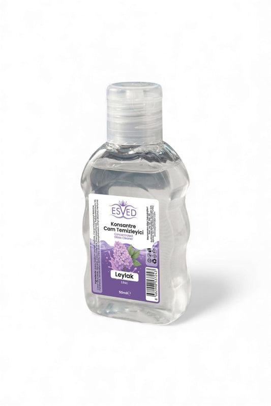 Konsantre Cam Temizleme Sabunu Leylak Parfümlü 50 ml 10 adet