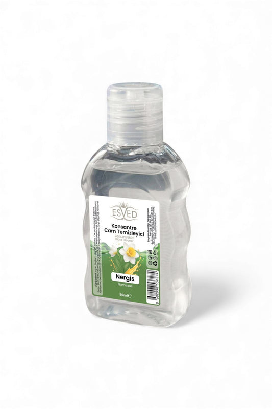 Konsantre Cam Temizleme Sabunu Nergis Parfümlü 50 ml 10 adet