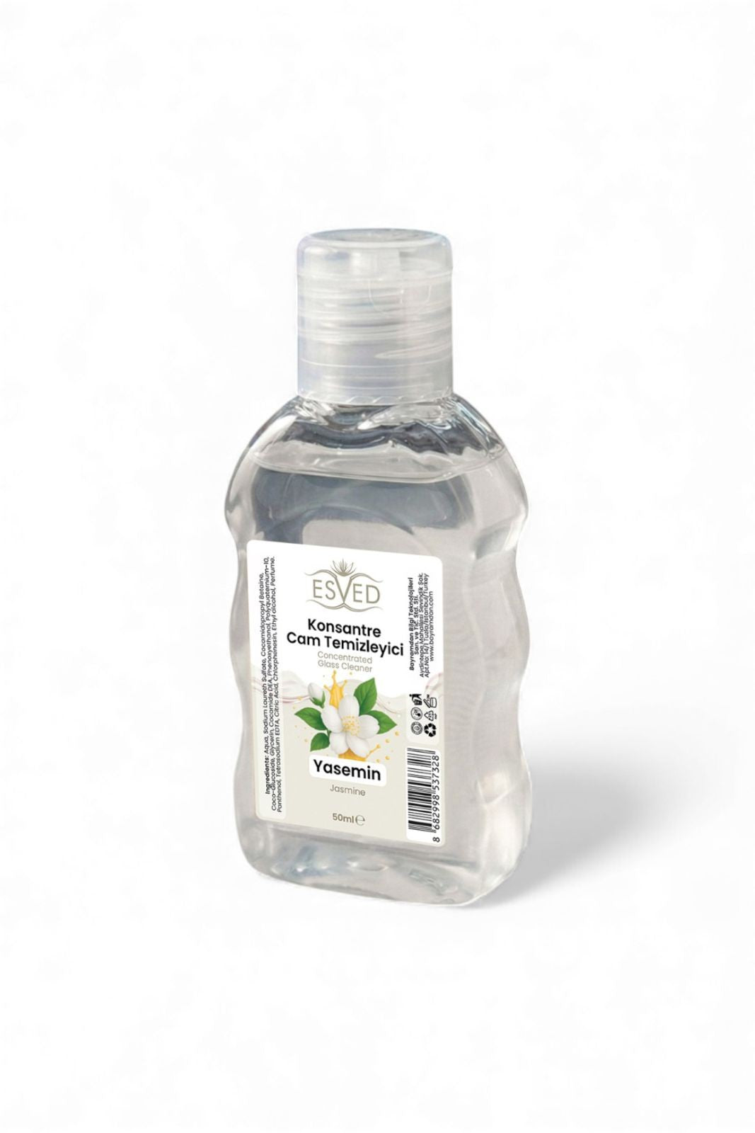 Konsantre Cam Temizleme Sabunu Yasemin Parfümlü 50 ml 10 adet