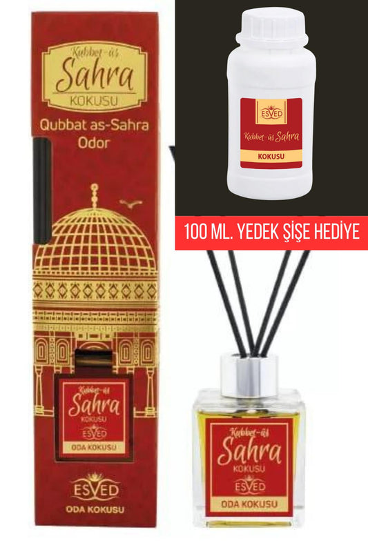 Kubbetüs Sahra Kokusu 100 Ml Çubuklu Oda Kokusu Kubbetüs Sahra 100 ml. yedek dolum şişesi hediyeli