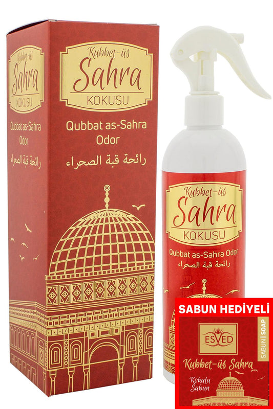 Kubbetüs Sahra Kokusu 400Ml Sprey Kubbetüs Sahra Kokusu Sabun 20 Gram Hediyeli