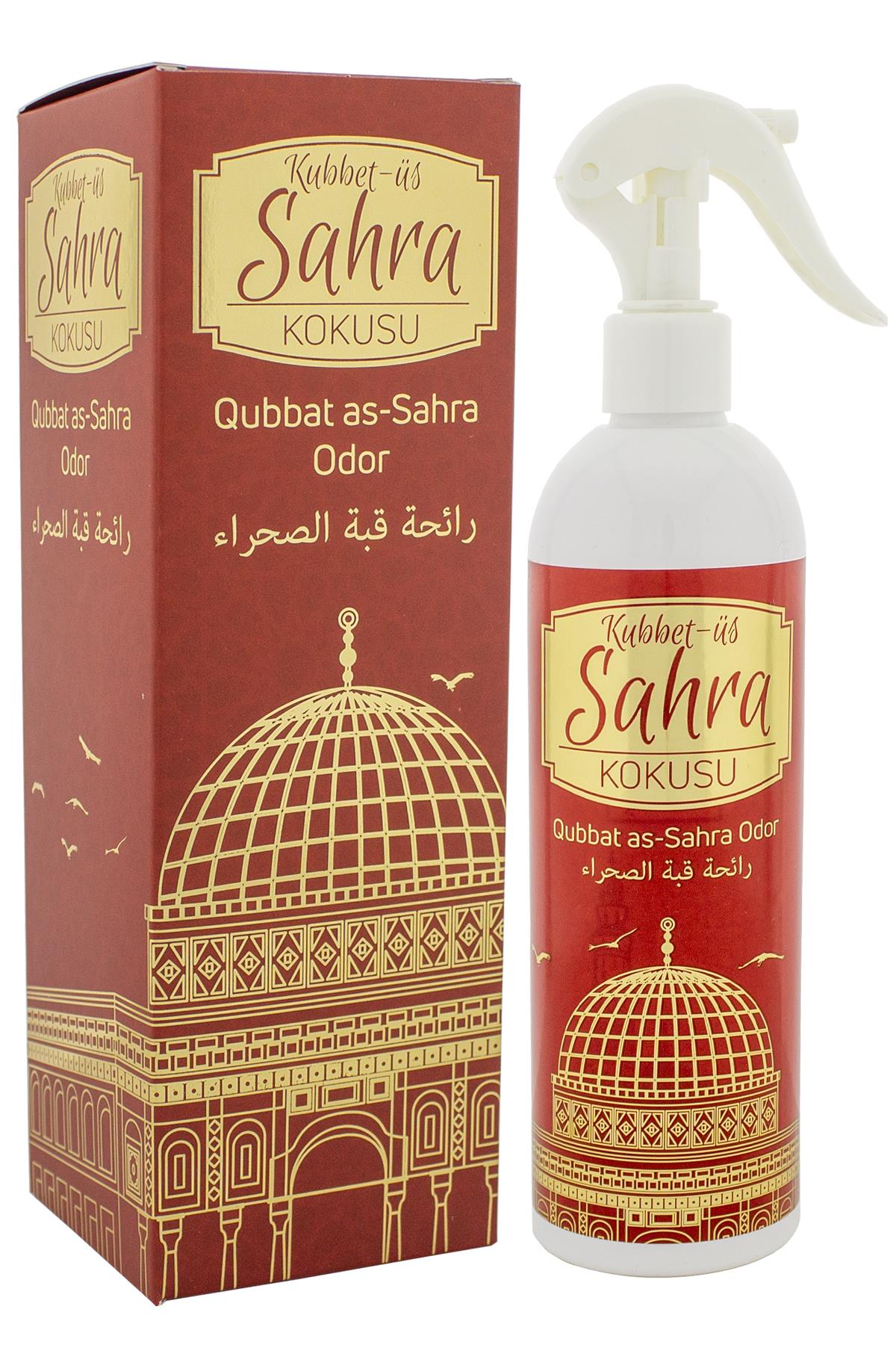 Kubbetüs Sahra Kokusu 400ml Sprey Ve Kubbetüs Sahra Kokusu 8 Ml Araba Kokusu Cam Şişe