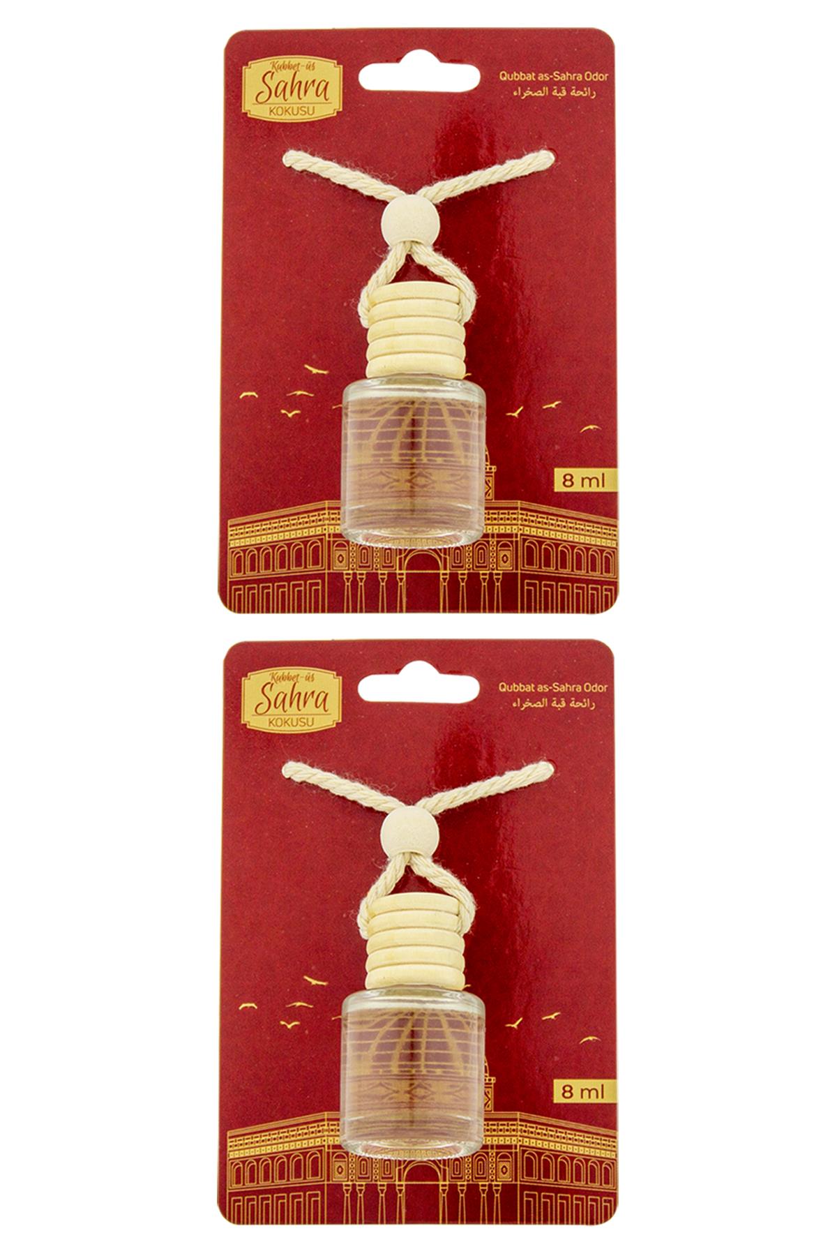 Kubbetüs Sahra Kokusu 8 Ml Araba Kokusu Cam Şişe 2 Adet