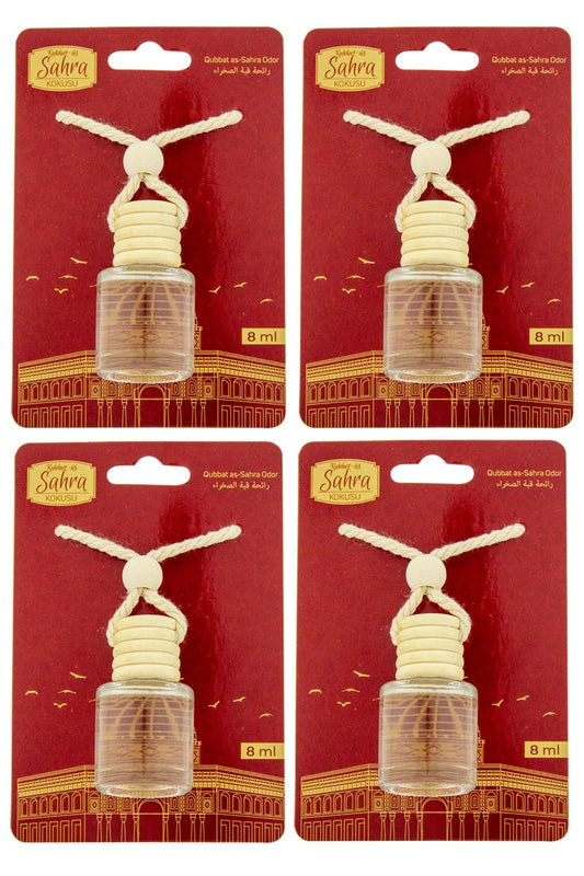 Kubbetüs Sahra Kokusu 8 Ml Araba Kokusu Cam Şişe 4 Adet