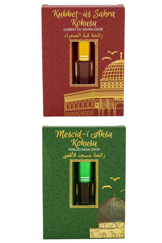 Kubetüs Sahra Kokusu Ve Mescidi Aksa Kokusu Alkolsüz Esans 3ml