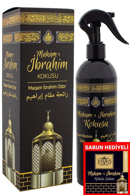 Makamı İbrahim Kokusu 400Ml Sprey Makamı İbrahim Kokusu Sabun 20 Gram Hediyeli