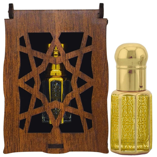 Makamı İbrahim Kokusu 6 Ml Premium Esans Cam Şişesinde Roll-on Hediyelik Ahşap Kutulu