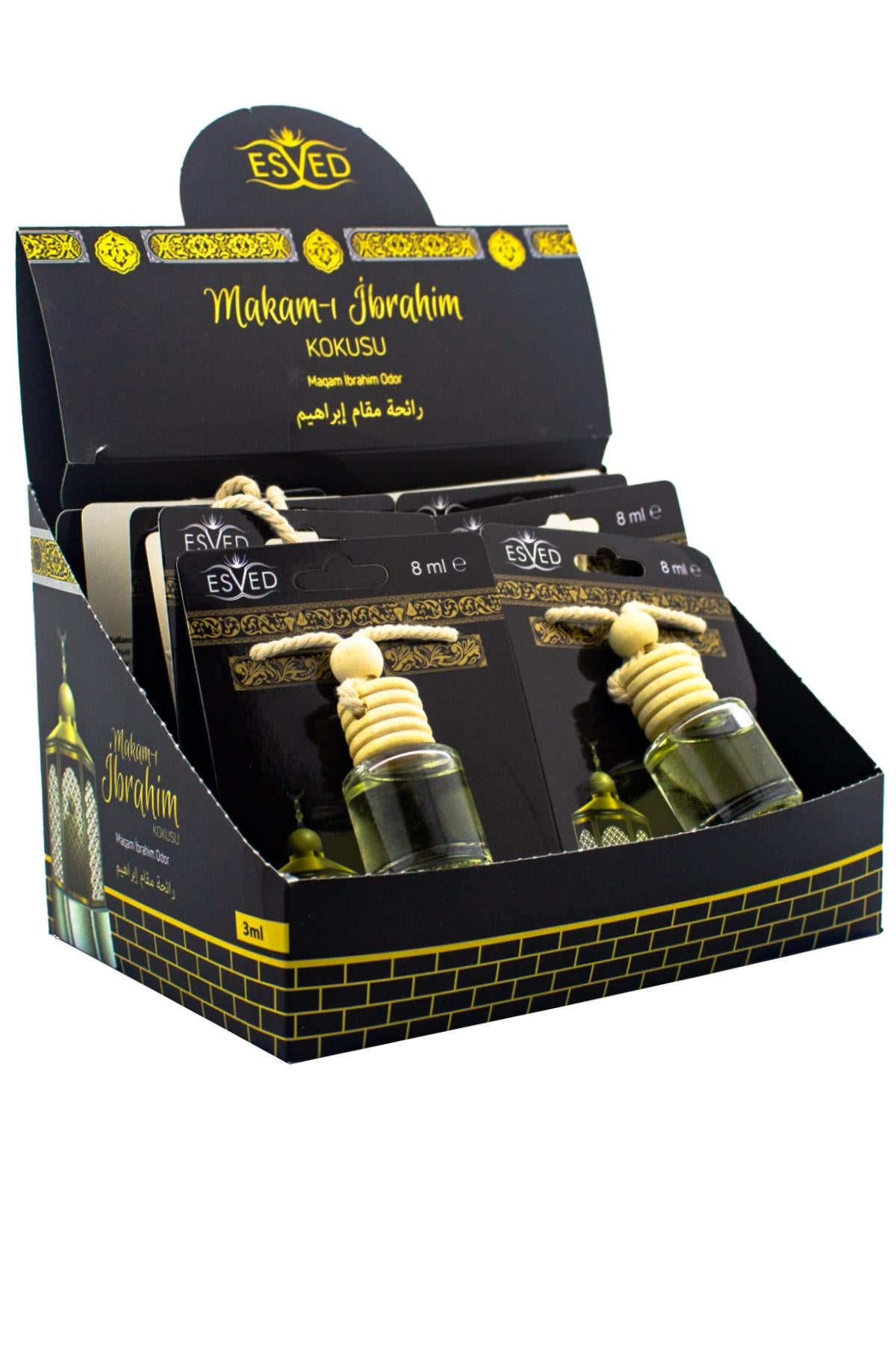 Makamı İbrahim Kokusu Araba Kokusu 8Ml 12li