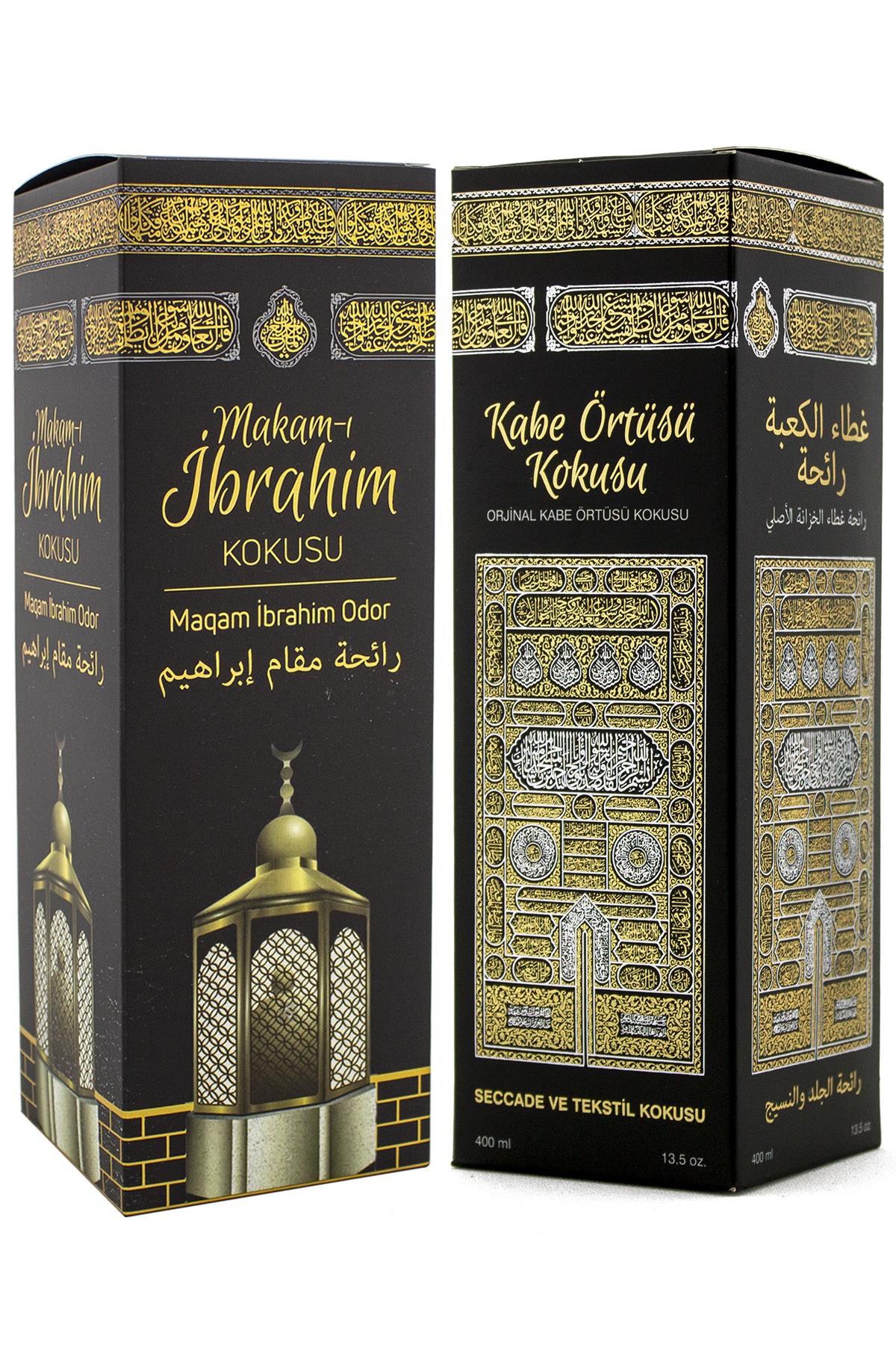 Makamı İbrahim Ve Kabe Örtüsü Kokusu Sprey 400 Ml. Siyah