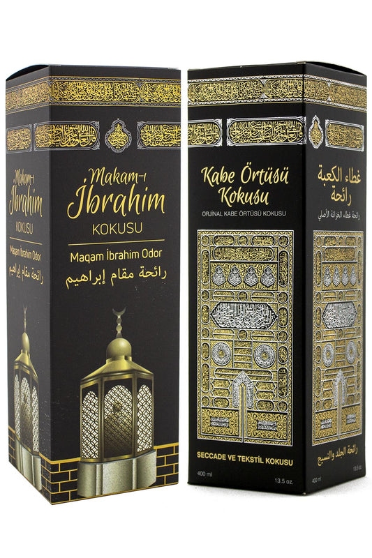 Makamı İbrahim Ve Kabe Örtüsü Kokusu Sprey 400 Ml. Siyah