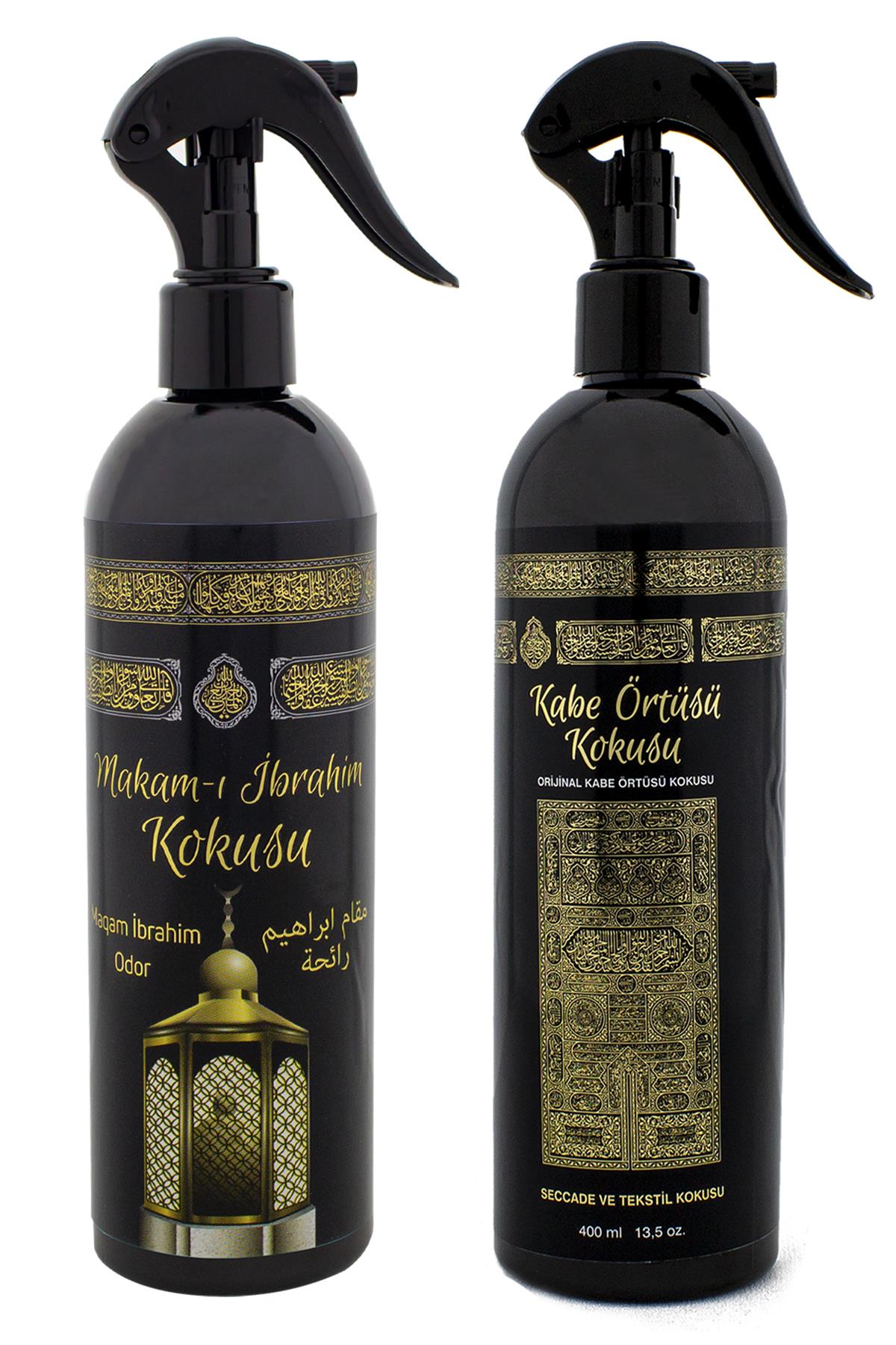 Makamı İbrahim Ve Kabe Örtüsü Kokusu Sprey 400 Ml. Siyah