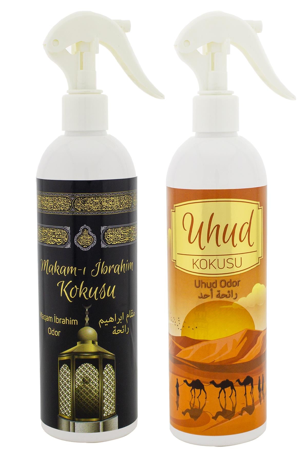 Makamı İbrahim Ve Uhud Kokusu Sprey 400 Ml. Beyaz