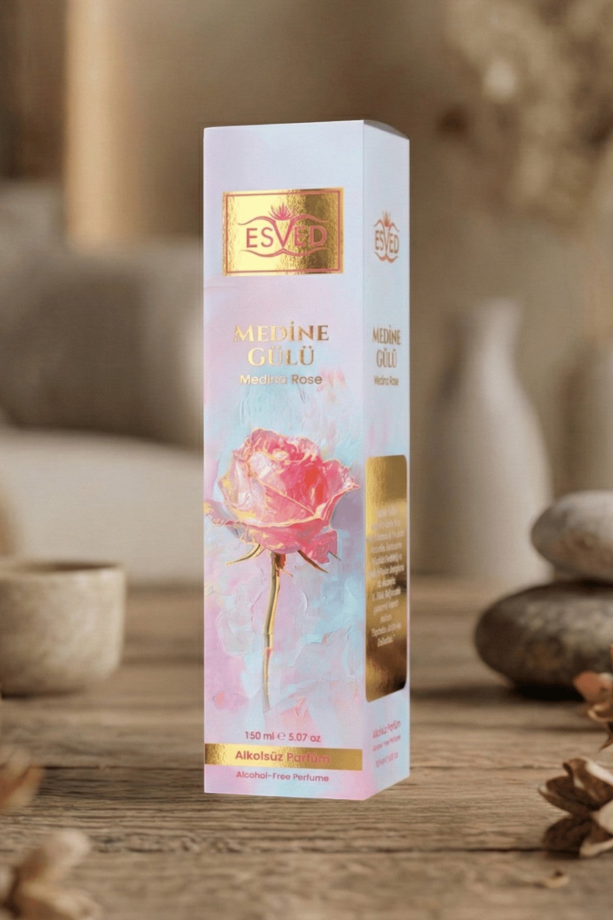 Medine Gülü Kokusu Alkolsüz Parfüm 150 ml.