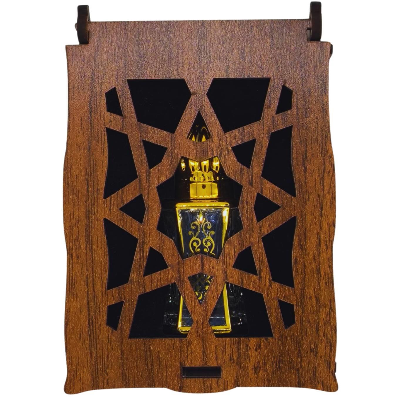 Medine Ravza Kokusu 10 Ml Premium Esans Cam Şişesinde Roll-on Hediyelik Ahşap Kutulu