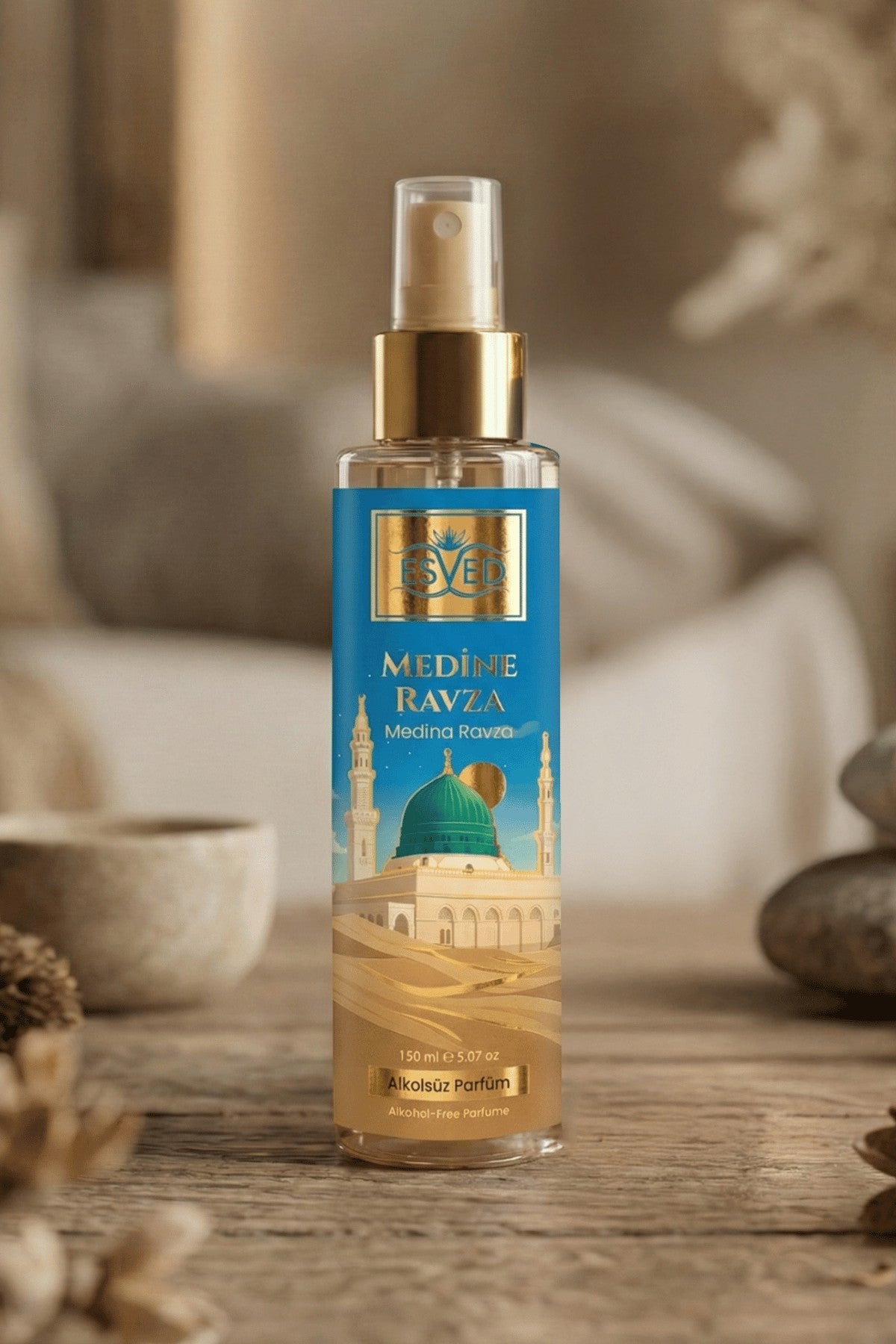 Medine Ravza Kokusu Alkolsüz Parfüm 150 ml.