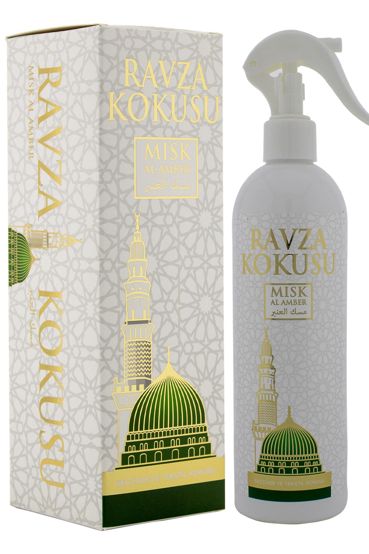 Medine Ravza Kokusu Sprey 400 Ml Ve Medine Ravza Esansı Alkolsüz 3Ml