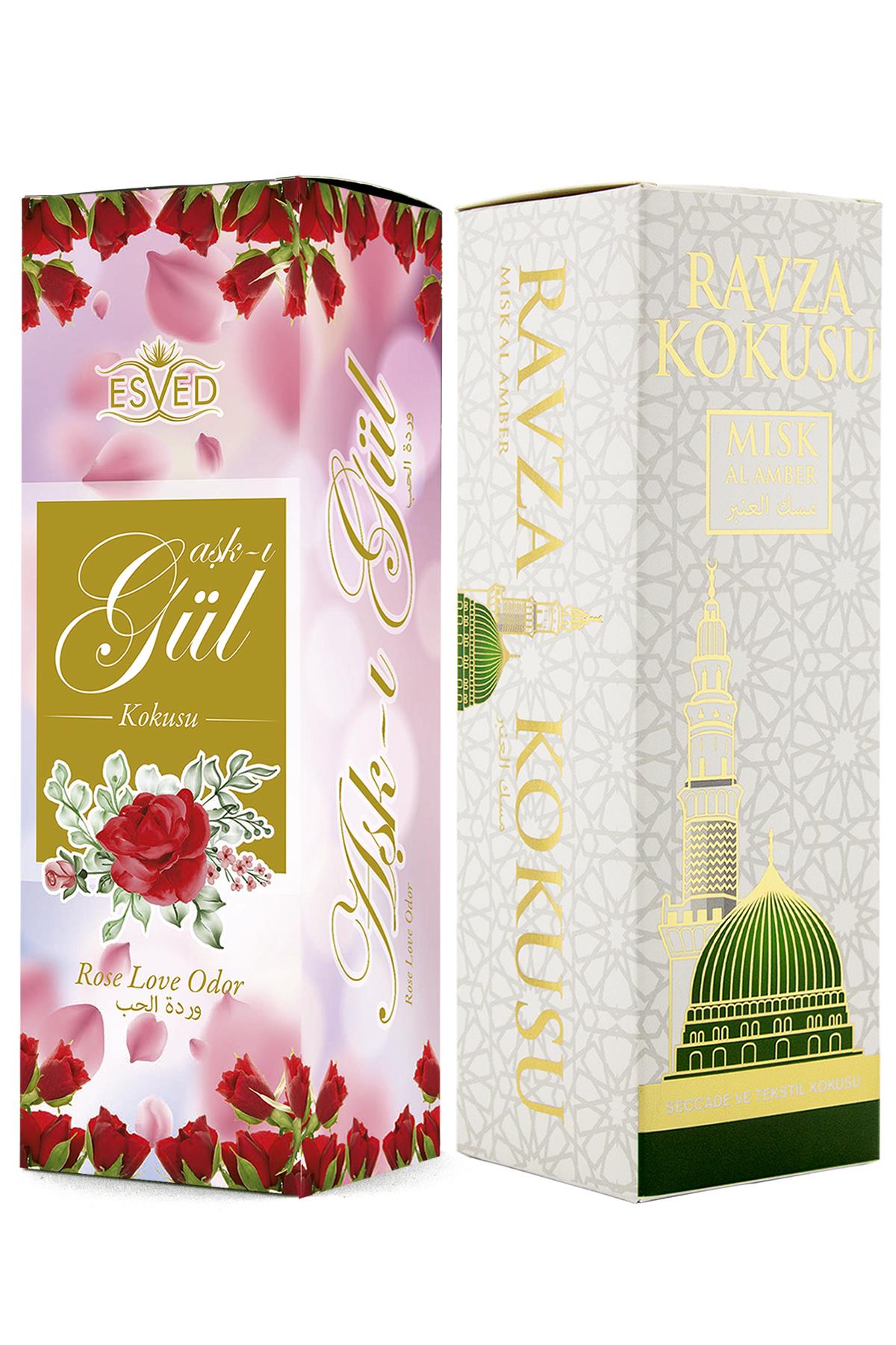 Medine Ravza Kokusu Ve Gül Kokusu Sprey 400 Ml.