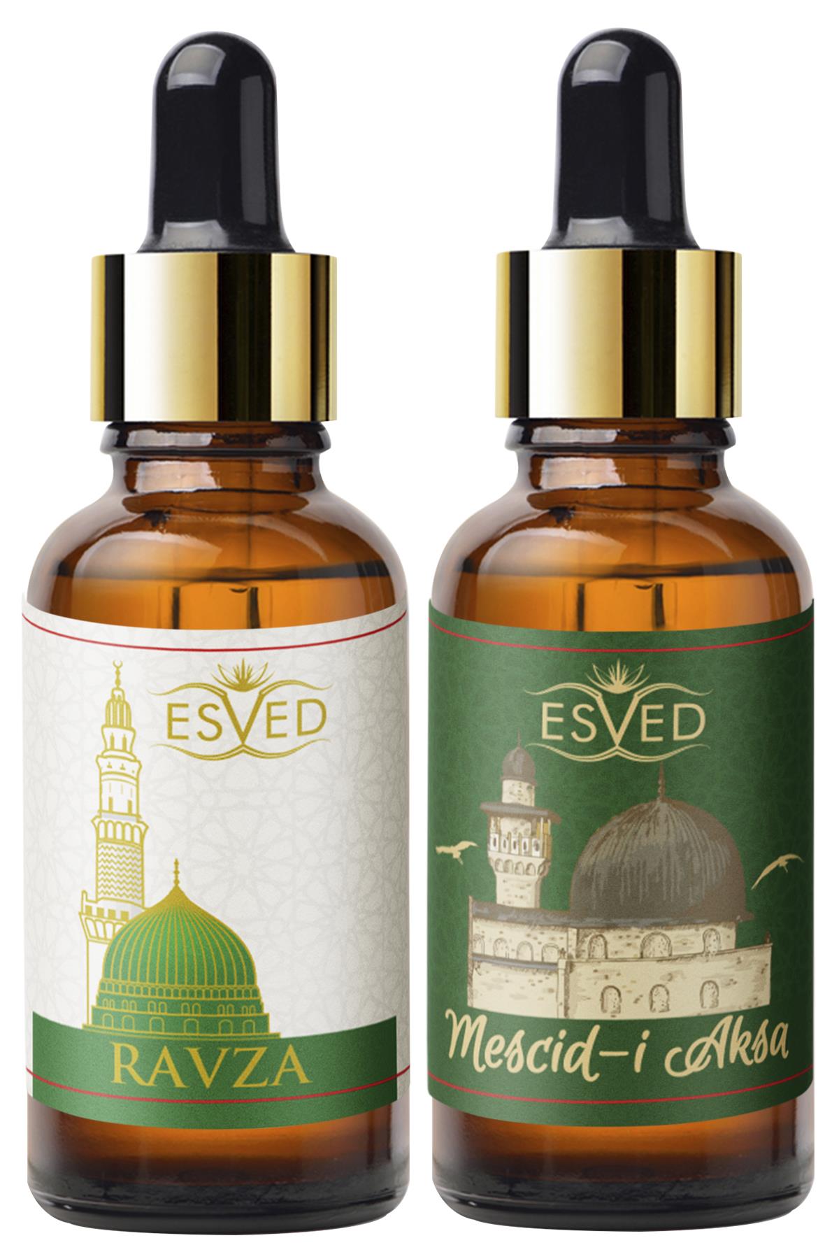 Medine Ravza Kokusu Ve Mescidi Aksa Kokusu Saf Esansiyel Uçucu Yağ Buhurdanlık Yağı Difüzör Esansı Aromaterapi Ortam Koku 10ml