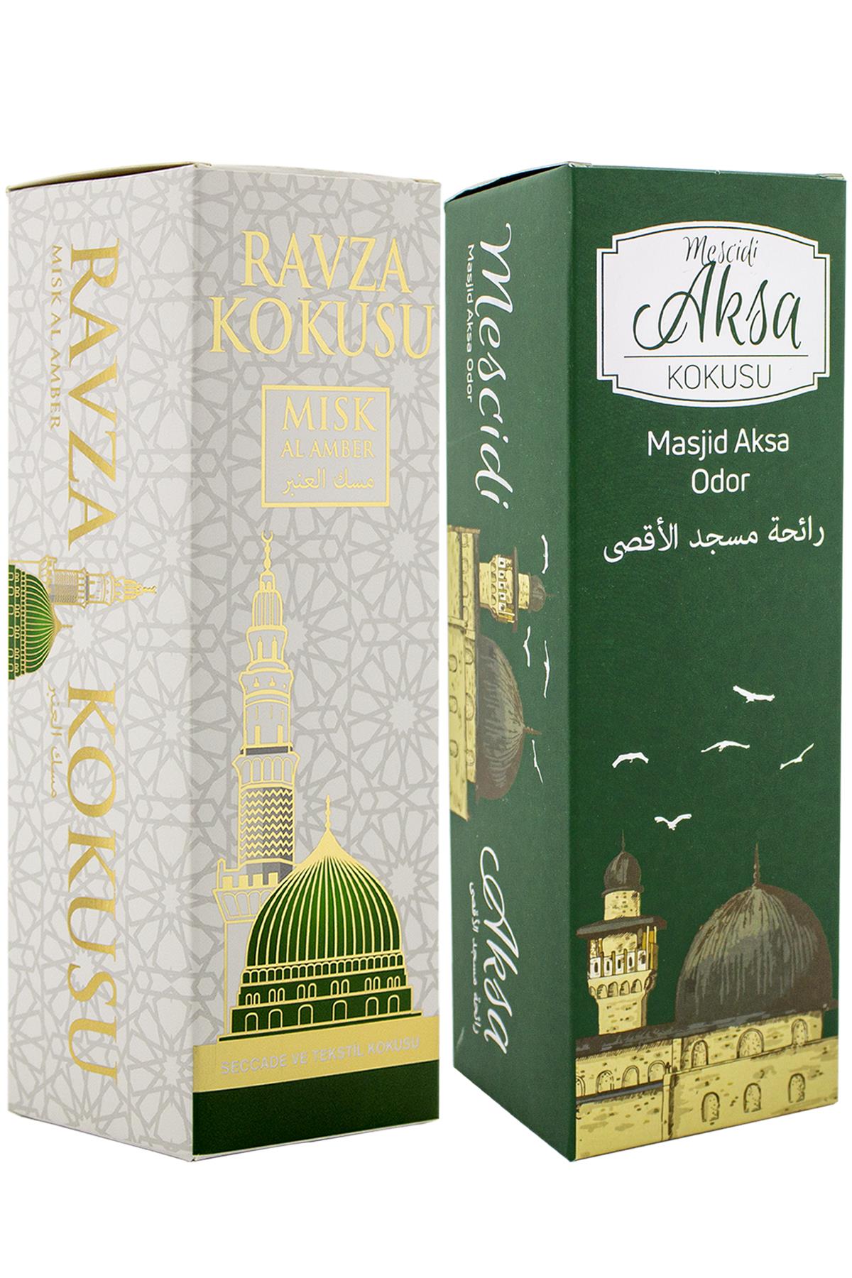 Medine Ravza Ve Mescidi Aksa Kokusu Sprey 400 Ml. Beyaz