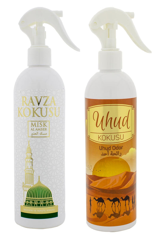 Medine Ravza Ve Uhud Kokusu Sprey 400 Ml. Beyaz