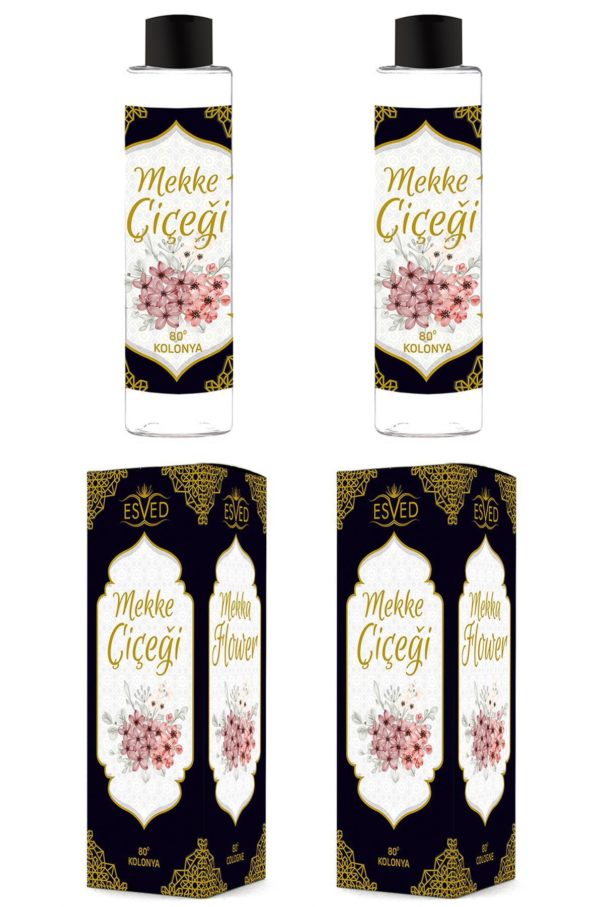 Mekke Çiçeği Kolonya 400Ml. 80 Derece 2 Adet