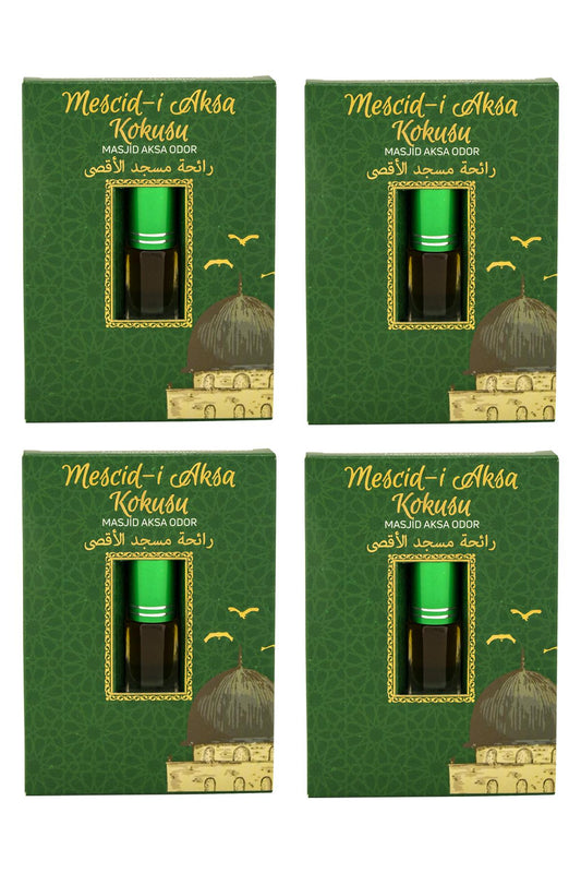 Mescidi Aksa Kokusu Alkolsüz Esans 3ml 4 Adet