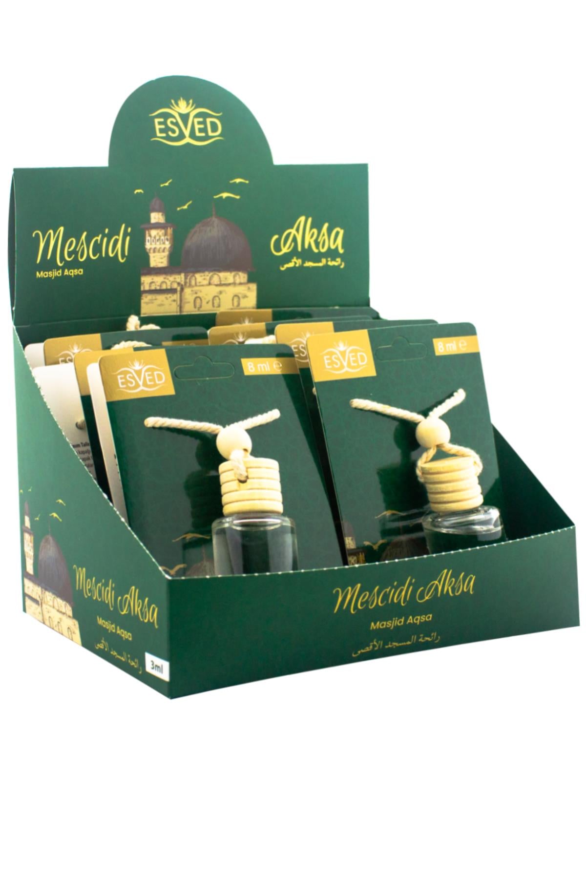 Mescidi Aksa Kokusu Araba Kokusu 8Ml 12li
