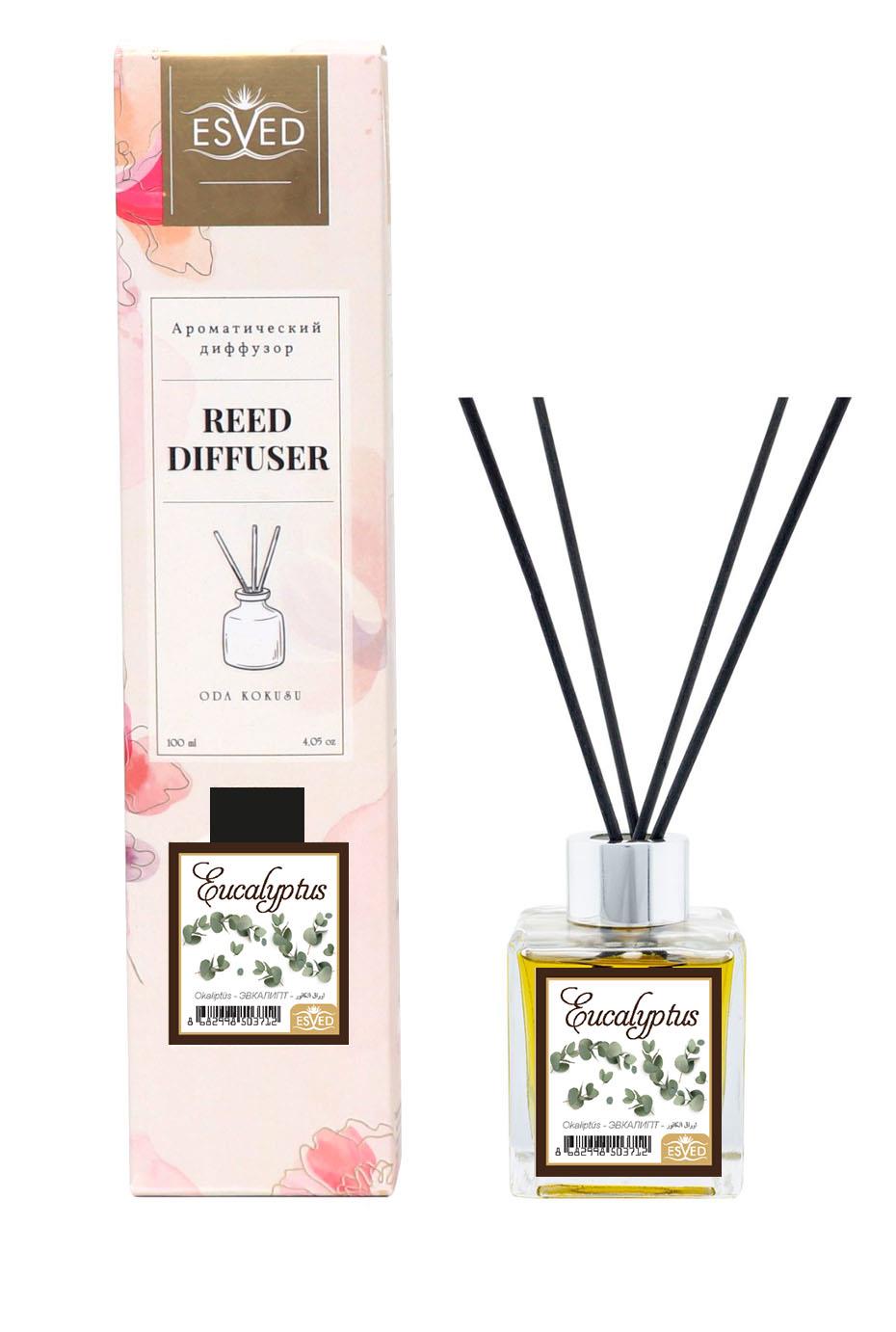 Okaliptüs Kokusu 100 Ml Çubuklu Oda Kokusu Yedek Dolum Şişesi Hediyeli