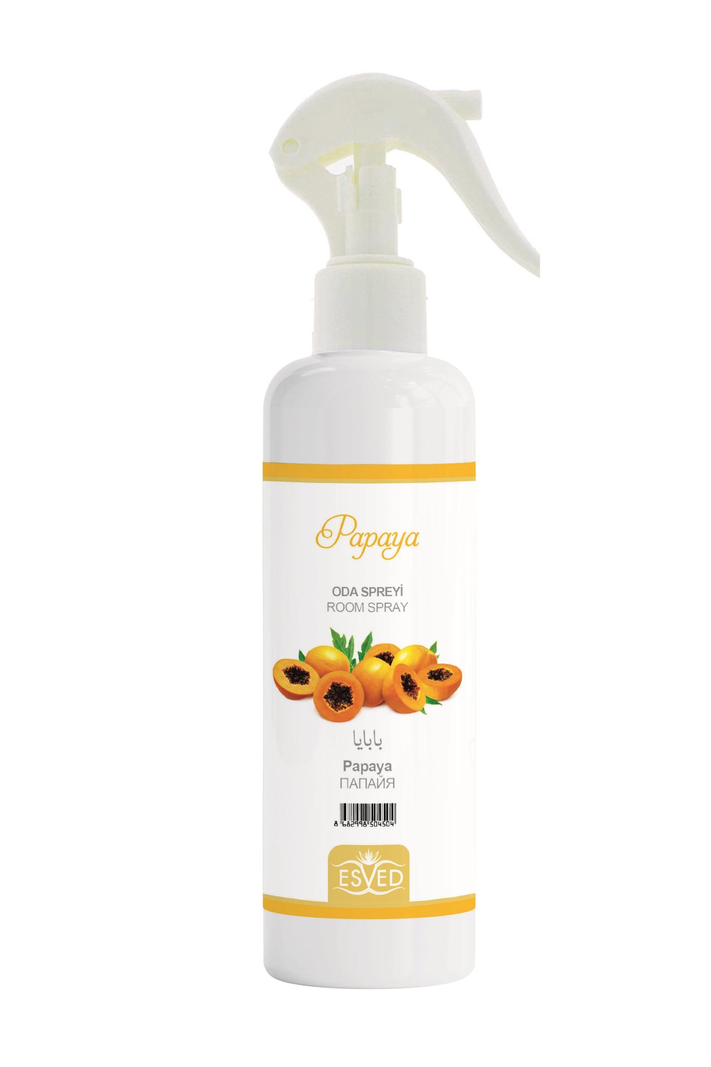 Papaya Kokusu Oto Kokusu Spreyli Araç Oda Ve Ortam Kokusu 400 Ml Kalıcı Uzun Ömürlü