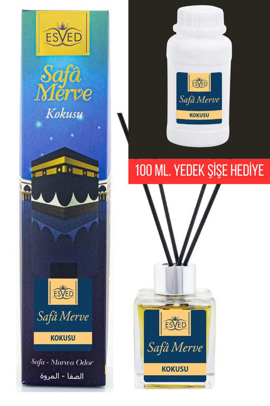 Safa Merve Kokusu 100 Ml Çubuklu Oda Kokusu Safa Merve Kokusu 100 ml. yedek dolum şişesi hediyeli