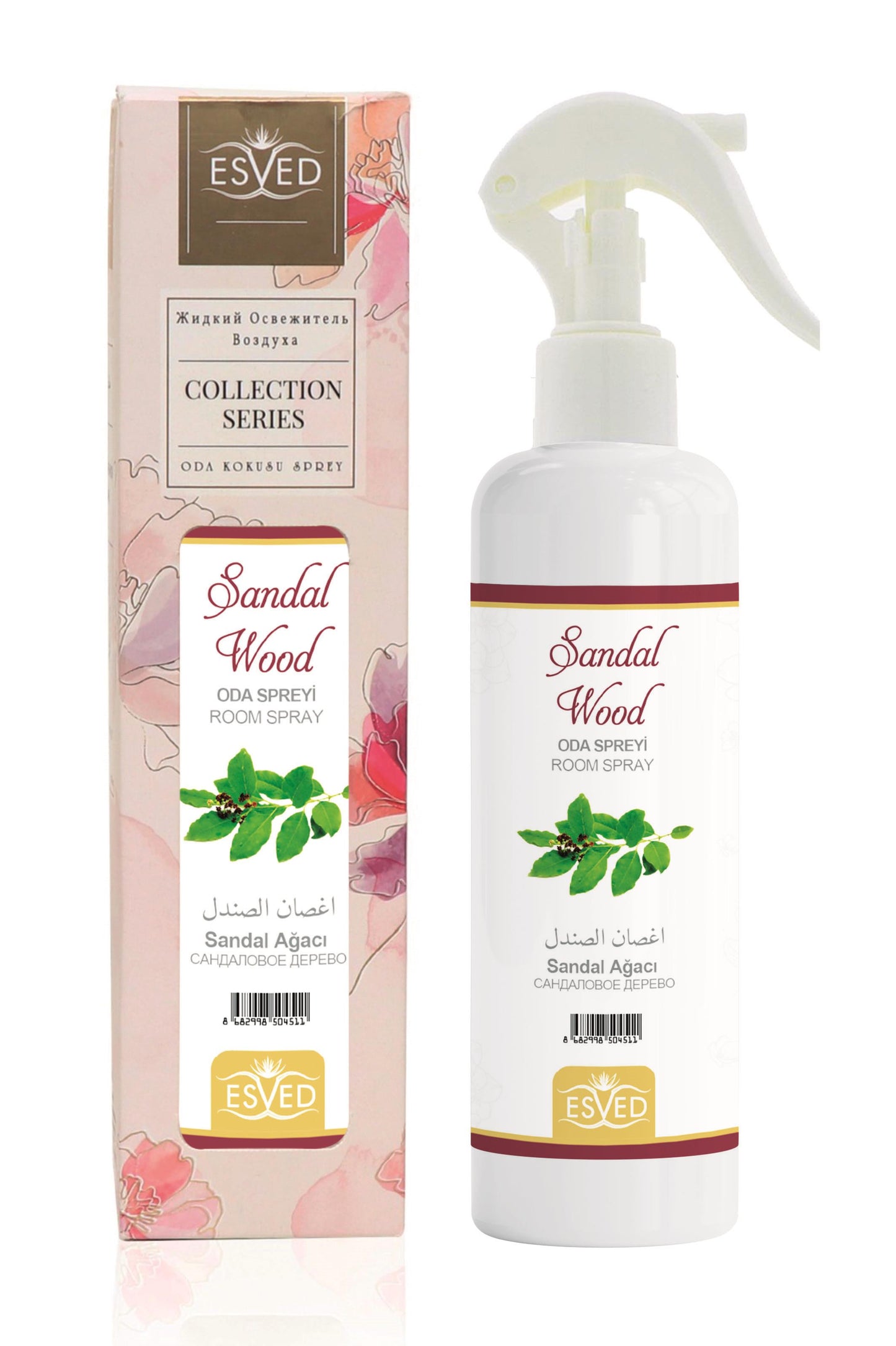 Sandal Ağacı Kokusu Derin Uyku Spreyi ve Yastık 400Ml.