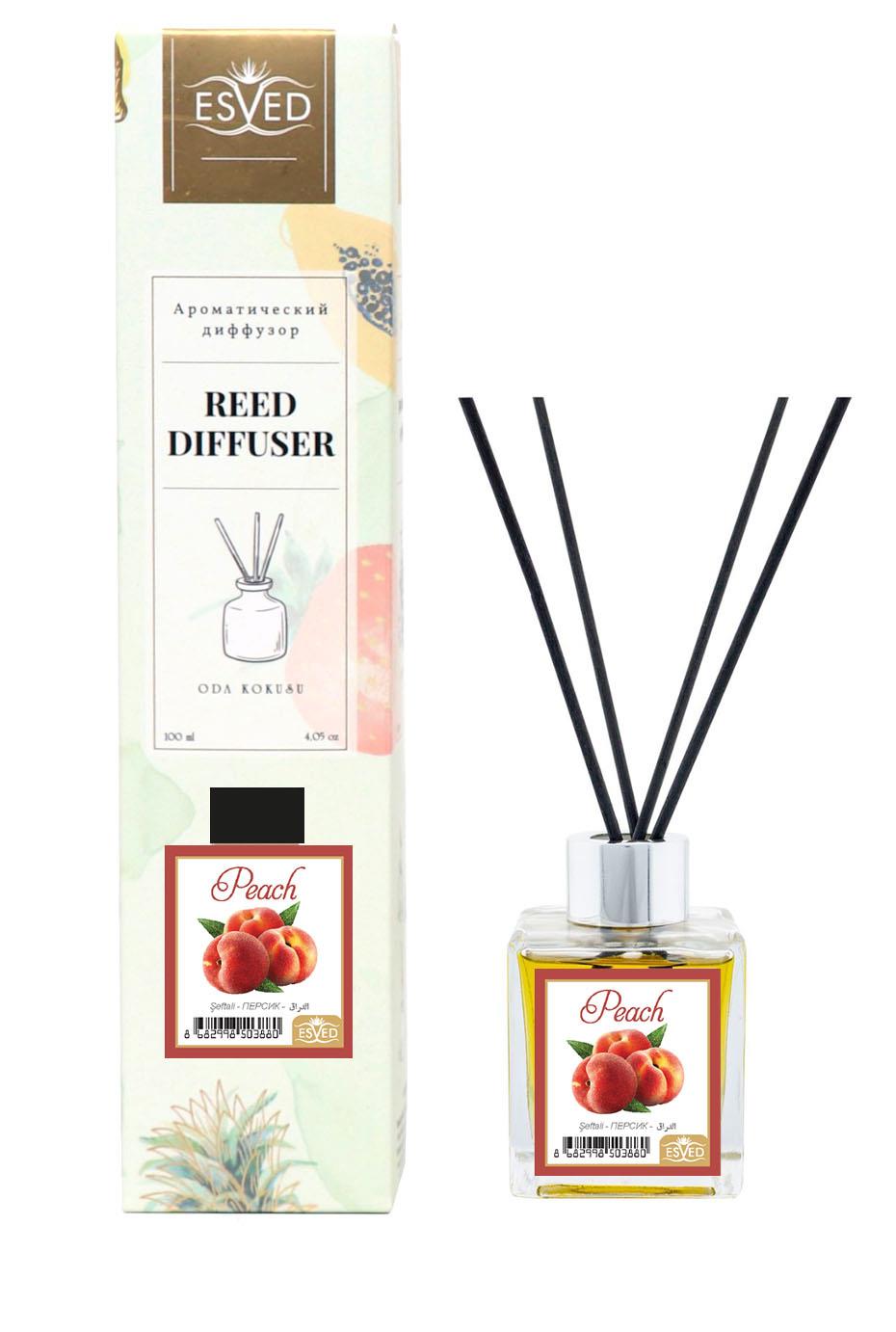 Şeftali Kokusu 100 Ml Çubuklu Oda Kokusu Yedek Dolum Şişesi Hediyeli