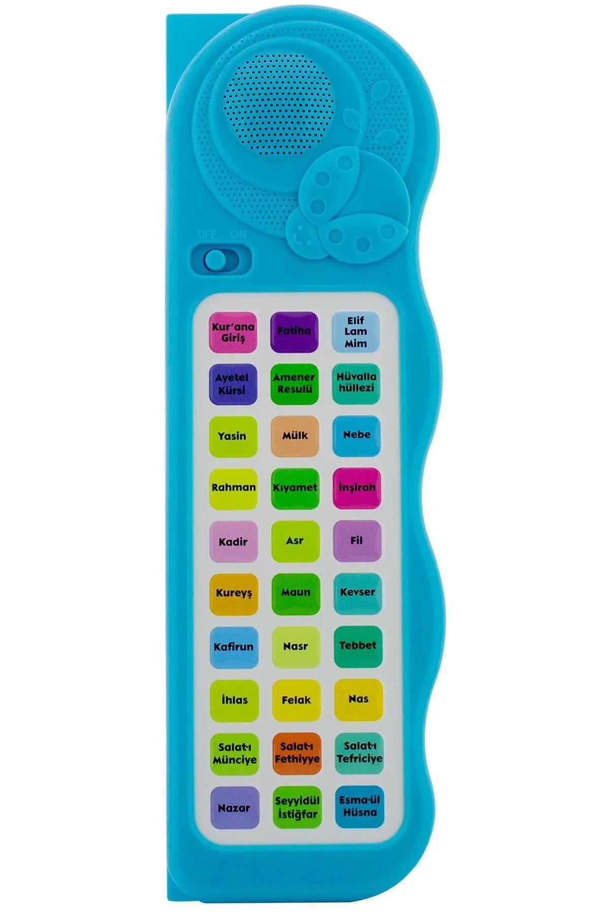 Sesli Yasini Şerif Ögreten Cihaz Mavi Elif Bebek Hediyeli