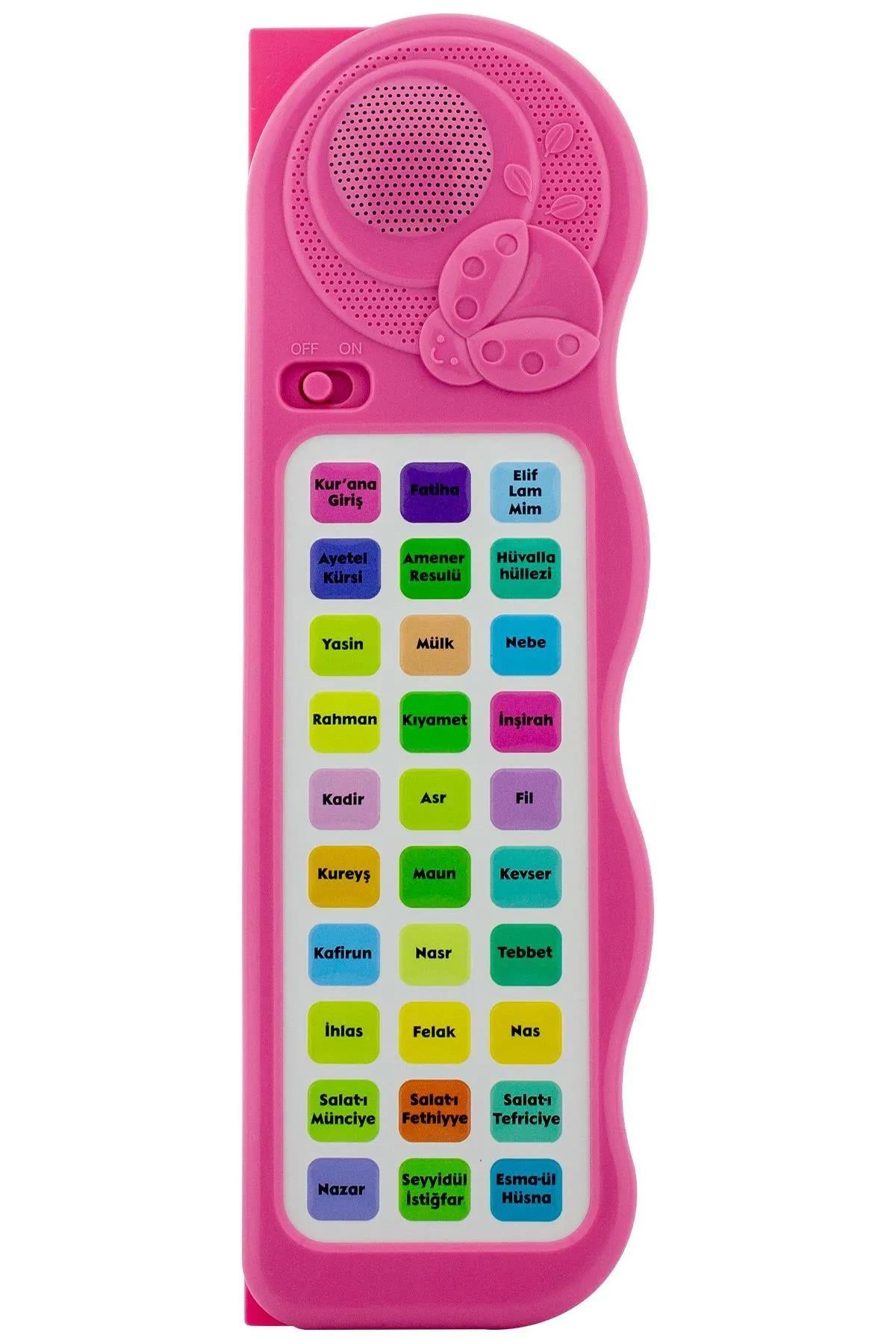 Sesli Yasini Şerif Ögreten Cihaz Pembe Elif Bebek Hediyeli