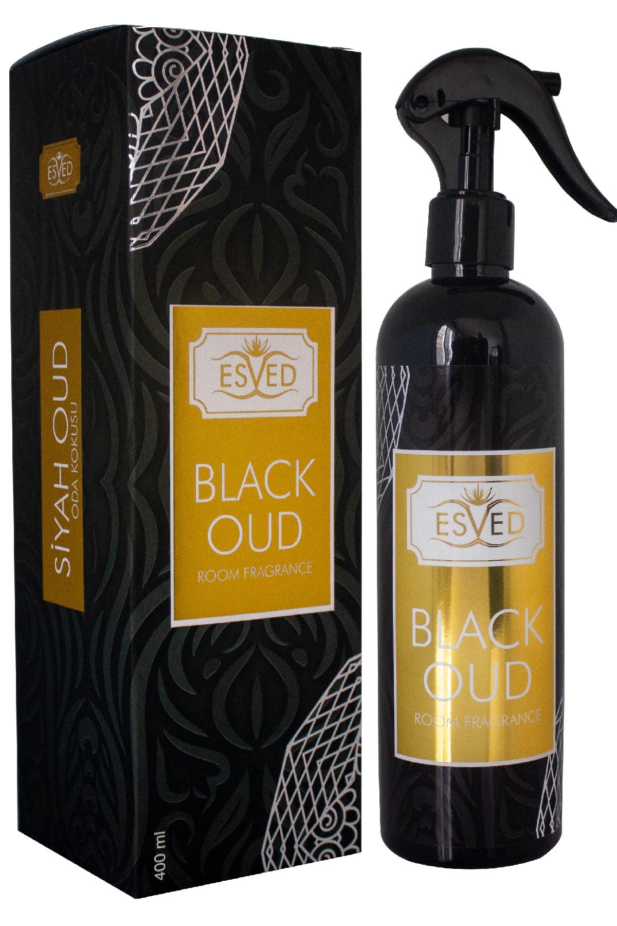 Beyaz Oud & White Oud ve Siyah Oud & Black Oud Oda Ve Kumaş Spreyi Seccade Spreyi Oda Kokusu Koku 400 ml