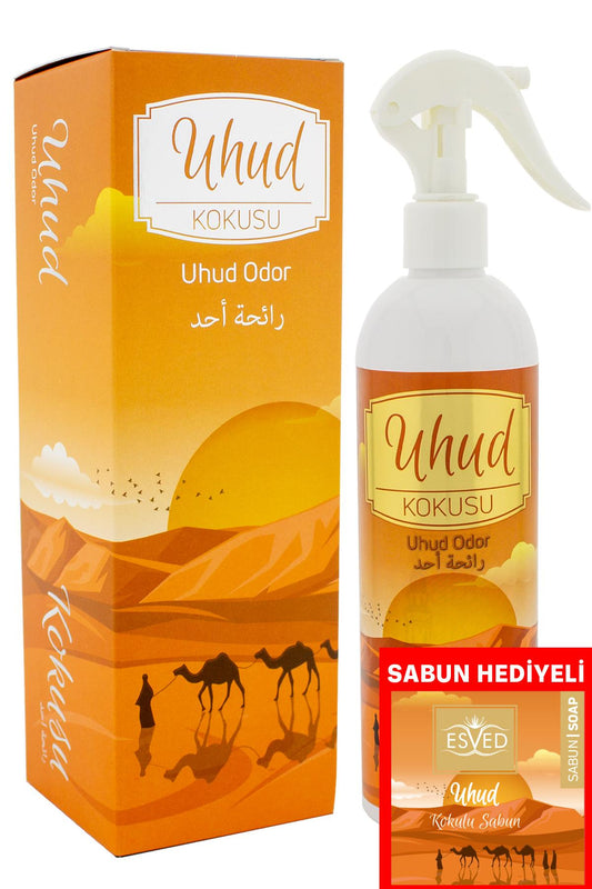 Uhud Kokusu 400Ml Sprey Uhud Kokusu Sabun 20 Gram Hediyeli