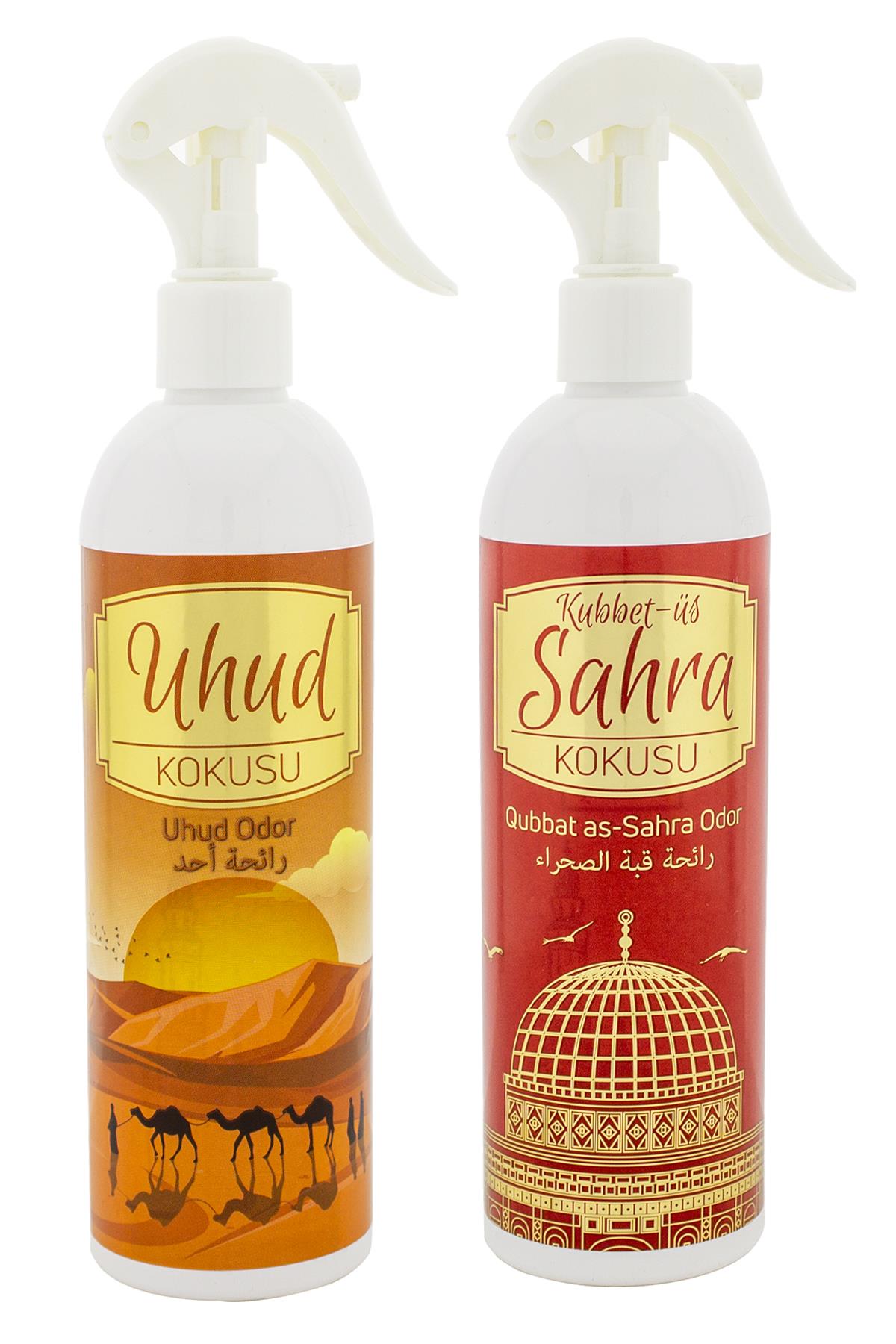 Uhud Ve Kubbetüs Sahra Kokusu Sprey 400 Ml. Beyaz