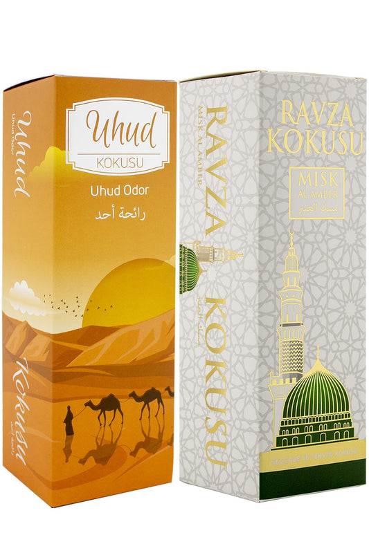 Uhud Ve Medine Ravza Kokusu Sprey 400 Ml. Beyaz