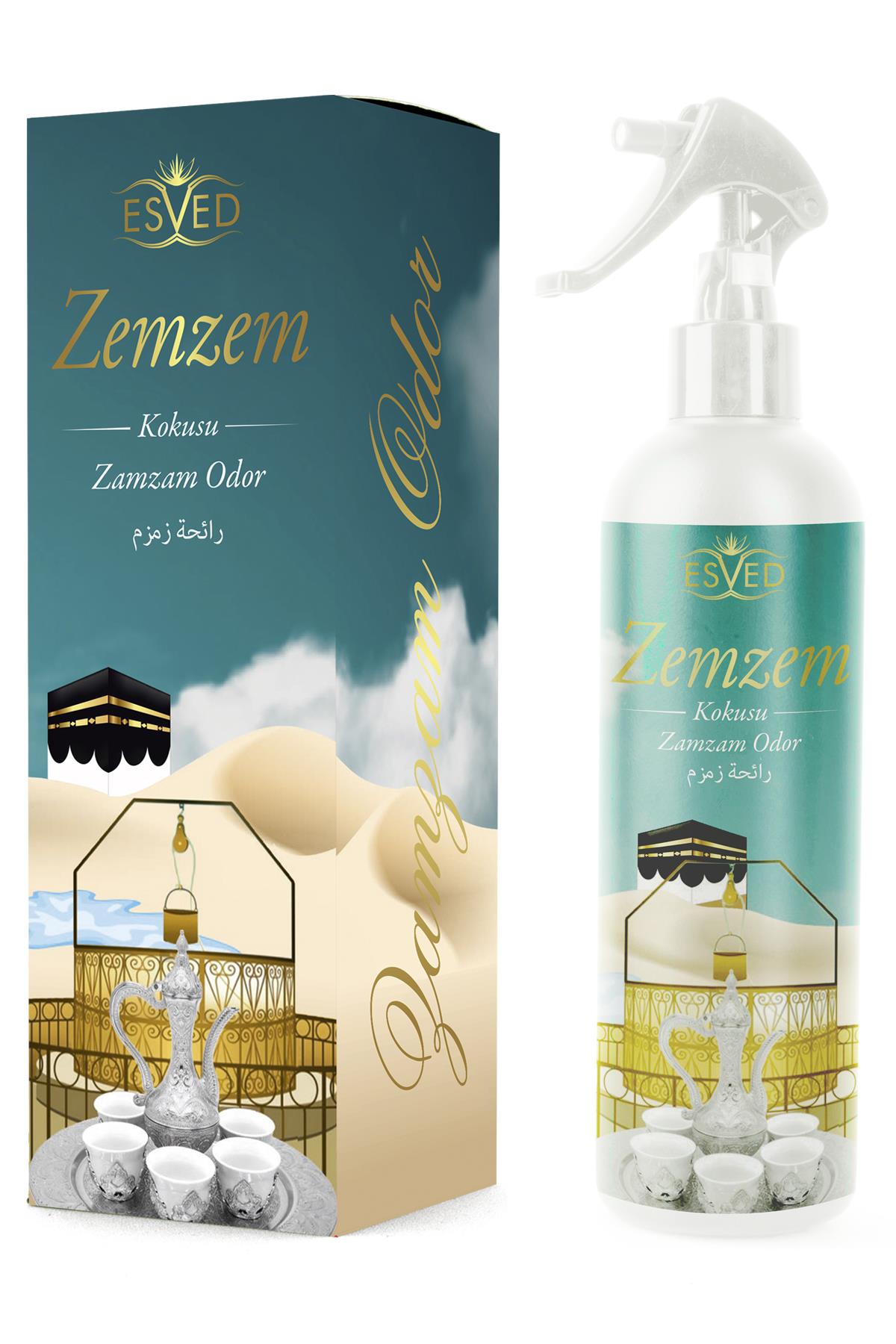 Zemzem Kokusu 400Ml Sprey Zemzem Kokusu Sabun 20 Gram Hediyeli